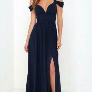 Navy Bariano Dress